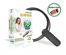 Комплект Bluetooth NOKIA PREMIUM + микронаушник « Agger»