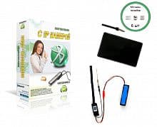 Камера Q-12 + наушник Magnit + Stereo+