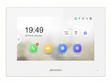 Абонентский монитор Hikvision DS-KH6320-LE1 (B)/White
