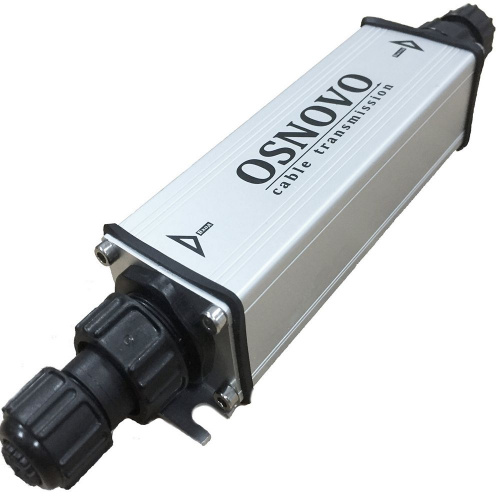 Уличный PoE удлинитель OSNOVO E-PoE/1W 10M/100M Fast Ethernet до 500 м с питанием до 100 м