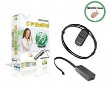 Микрокамера Mini + наушник Micro + блютуз Kiberblue