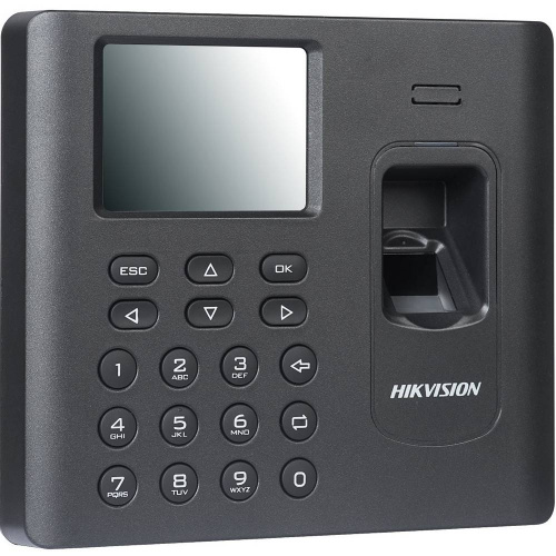 Терминал доступа Hikvision DS-K1A801EF с биометрическим и EM карт считывателями фото 2