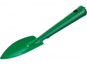 РОСТОК длина 114 мм, узкий, углеродистая сталь, металлическая ручка, посадочный совок (421422)