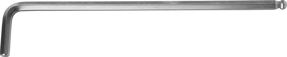 Ключ KRAFTOOL "INDUSTRIE" имбусовый, длинный c шариком, Cr-Mo, хромосатинированное покрытие, HEX 6