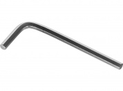 Ключ имбусовый ЗУБР "Мастер", хромованадиевая сталь, хромированное покрытие, 5мм