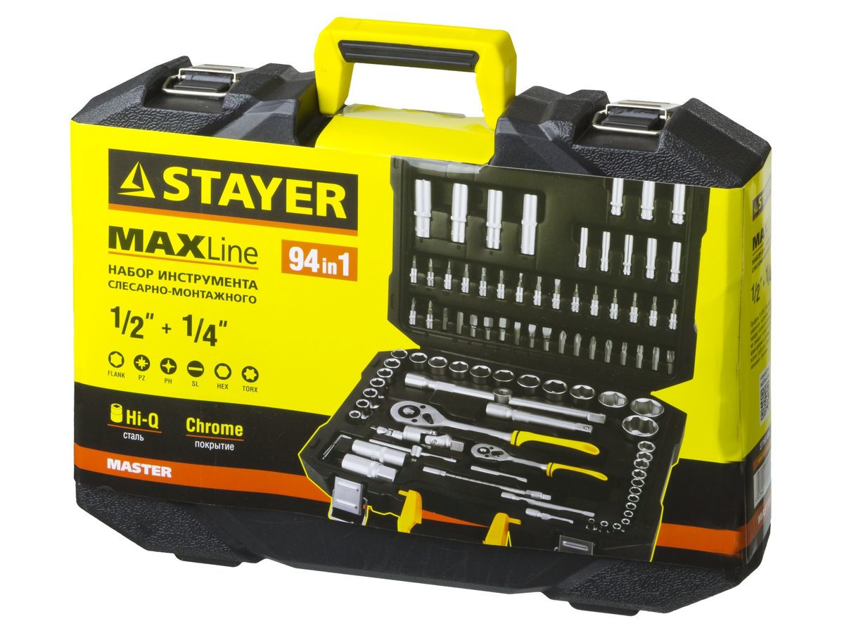 STAYER MASTER 94 универсальный набор инструмента 94 предм.
