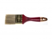 STAYER Universal, 63 мм, 2.5″, светлая, натуральная щетина, деревянная ручка, все виды ЛКМ, плоская кисть, Professional (0104-063)