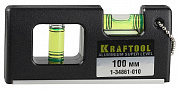 KRAFTOOL Mini-Pro, 100 мм, магнитный компактный уровень, Pro (1-34861-010)