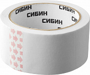 СИБИН 48 мм х 25 м, креповая, малярная лента (12111-50)