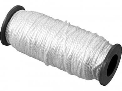 Купить СИБИН 2.0 мм, 50 м, 45 кгс, крученый, катушка, капроновый шнур (50527) в интернет-магазине zubr-vrn в Воронеже