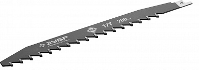 Купить ЗУБР 250/200, 17T, с тв. зубьями для сабельной эл.ножовки, полотно по легкому бетону, Профессионал (159770-17) в интернет-магазине zubr-vrn в Воронеже