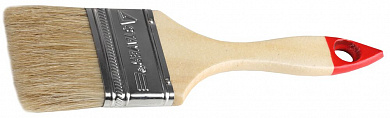 Купить STAYER UNIVERSAL, 63 мм, 2.5″, светлая натуральная щетина, деревянная ручка, все виды ЛКМ, плоская кисть (0101-063) в интернет-магазине zubr-vrn в Воронеже
