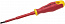 STAYER Electro, SL4 х 100 мм, диэлектрическая отвертка, Professional (25141-04-10)
