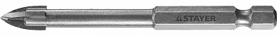 Купить STAYER 8 мм, 4х кромка, HEX 1/4, Сверло по стеклу и кафелю (2985-08) в интернет-магазине zubr-vrn в Воронеже