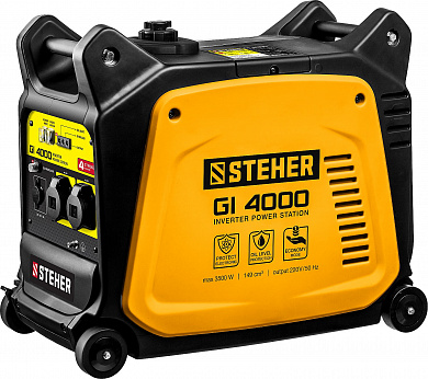 Купить STEHER 3500 Вт, инверторный генератор (GI-4000) в интернет-магазине zubr-vrn в Воронеже
