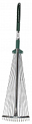 RACO R744, длина 790-1240 мм, ширина 175-550 мм, с телескопическим черенком, 15 зубцов, регулируемые веерные грабли (4231-53/744)