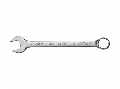 Купить Комбинированный гаечный ключ 27 мм, STAYER в интернет-магазине zubr-vrn в Воронеже
