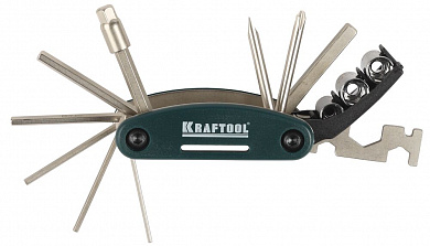 Купить KRAFTOOL 16-в-1, набор для обслуживания велосипеда (26182-H16) в интернет-магазине zubr-vrn в Воронеже