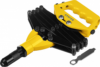 Купить STAYER PRO-FIX, 3.2 - 6.4 мм, рычажно-складной заклепочник, Professional (3115) в интернет-магазине zubr-vrn в Воронеже