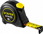 STAYER AutoLock, 5 м х 25 мм, рулетка с автостопом (2-34126-05-25)