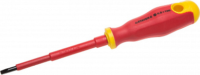 Купить STAYER Electro, SL5.5 х 125 мм, диэлектрическая отвертка, Professional (25141-05-12) в интернет-магазине zubr-vrn в Воронеже