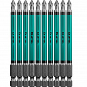 KRAFTOOL Optimum PZ2, 100 мм, 10 шт, биты (26124-2-100-10)
