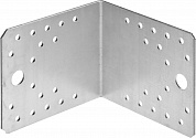 ЗУБР УК-2.0, 90 x 105 x 105 x 2 мм, цинк, крепежный уголок (310126-90-105)
