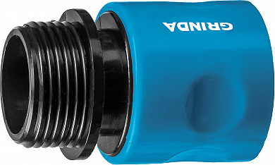 Купить GRINDA TT-34E, 3/4″, с внешней резьбой, для шланга, быстросъемный соединитель, PROLine (8-426502) в интернет-магазине zubr-vrn в Воронеже