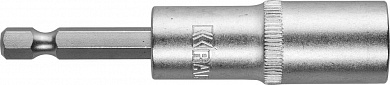 Купить KRAFTOOL Nut Driver, 13 мм, бита с торцовой головкой (26396-13) в интернет-магазине zubr-vrn в Воронеже