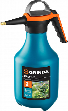 Купить GRINDA PP-2, 2 л, колба из полиэтилена устойчивого к агрессивным средам, помповый опрыскиватель, PROLine (425052) в интернет-магазине zubr-vrn в Воронеже