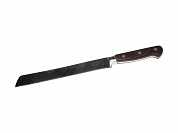 LEGIONER Augusta, 180 мм, нержавеющее лезвие, деревянная рукоятка, хлебный нож (47865)