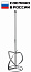 ЗУБР М14, d160 мм, насадка-миксер для легких растворов ″сверху-вниз″ (МНЛ-160)