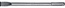STAYER Gorilla Force, 25 x 400 мм, SDS-max, плоское зубило, Professional (29392-25-400)