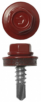 Купить ЗУБР СКМ 3003, 25 х 5.5 мм, рубин.-красн., 1800 шт (10,4 кг.), кровельный саморез, Профессионал (4-300310-55-025-3003) в интернет-магазине zubr-vrn в Воронеже