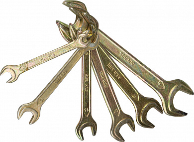 Купить STAYER 6 шт, 8 - 24 мм, набор рожковых гаечных ключей (27041-H6) в интернет-магазине zubr-vrn в Воронеже