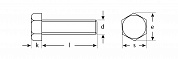 ЗУБР ГОСТ 7798-70, кл. пр. 5.8, M8 х 55 мм, цинк, 5 кг, болт (303080-08-055)