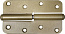 ПН-110, 110 x 41 х 2.8 мм, правая, цвет бронзовый металлик, карточная петля (37655-110R)