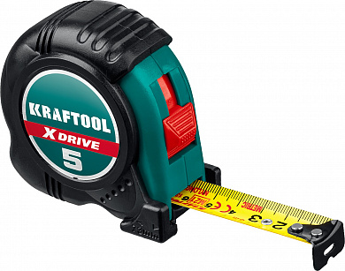 Купить KRAFTOOL X-Drive, 5 м х 19 мм, рулетка (34122-05-19) в интернет-магазине zubr-vrn в Воронеже