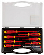 STAYER Electro, 8 предм., набор диэлектрических отверток, Professional (25145-H8)