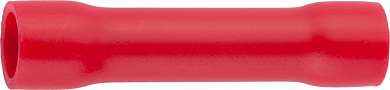 Купить Гильза СВЕТОЗАР соединительная, изолированная, красная, сечение кабеля 0,5-1,5мм2, 19А, 10шт в интернет-магазине zubr-vrn в Воронеже