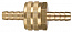 KRAFTOOL штуцер ″елочка″, 8 мм - 1/2F″, + 1/2″M - штуцер ″елочка″, 8 мм, в сборе, переходник (06599-H)