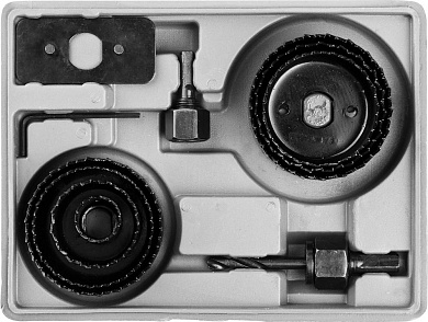 Купить STAYER Maxcut, 7 шт, 22-67 мм, набор кольцевых коронок по дереву (29600-H7) в интернет-магазине zubr-vrn в Воронеже