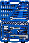 ЗУБР А-82, 82 предм.,(1/2″ + 1/4″), универсальный набор инструмента, Профессионал (27635-H82)