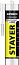 STAYER SUPER FIX, 280 мл, белый, суперсильный монтажный клей, Professional (41323)