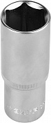 ЗУБР FLANK, 1/2″, 17 мм, удлиненная торцовая головка (27726-17)