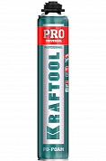 KRAFTOOL PRO, 750 мл, пистолетная, всесезонная, SVS, не залипающий клапан, выход до 45 л, монтажная пена (41182)