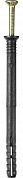STAYER 6 х 80 мм, потайной бортик, 1000 шт, дюбель-гвоздь (30640-06-080)