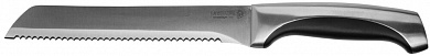 Купить LEGIONER Ferrata, 200 мм, нержавеющее лезвие, рукоятка с металлическими вставками, хлебный нож (47943) в интернет-магазине zubr-vrn в Воронеже
