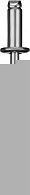 Купить ЗУБР 4.8 x 12 мм, 500 шт, стальные заклепки, Профессионал (31312-48-12) в интернет-магазине zubr-vrn в Воронеже