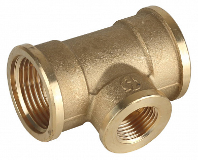 Купить GENERAL FITTINGS внутренняя резьба 1″ - 1/2″ - 1, латунь, переходной тройник (51061-1-1/2-1) в интернет-магазине zubr-vrn в Воронеже